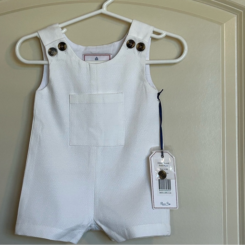 NWT Sz 0-3M Classic Prep James Shortall